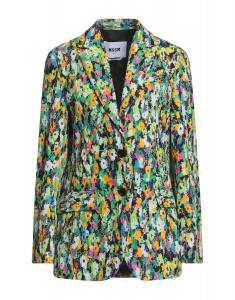 Блейзер Msgm, зеленый