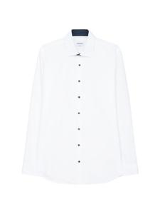 Деловая рубашка x узкий длинный рукав Seidensticker, белый