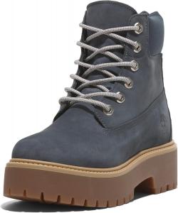 Женские водонепроницаемые ботинки Timberland Stone Street 6", Dark Blue Nubuck