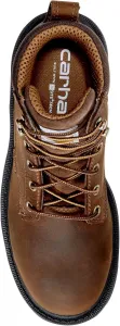 Мужские рабочие ботинки Carhartt Ironwood с водонепроницаемой мембраной и мягким носком, 6 дюймов, коричневый