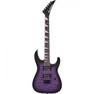 Электрогитара Jackson JS Series Dinky Arch Top JS32Q DKA, накладка из амаранта, прозрачный фиолетовый градиент