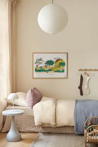 Пеппи двигается на плакатах Postery, 50x70 см, зеленый