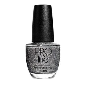 Флэш-лак для ногтей 10 серебряных частиц, 15 мл Maga Cosmetics Proline, цвет 10