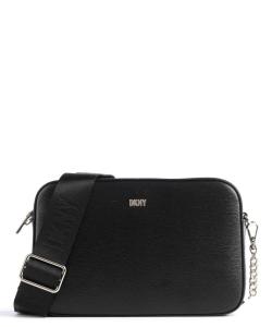 Сумка через плечо Bryant из зернистой яловой кожи. Dkny, черный