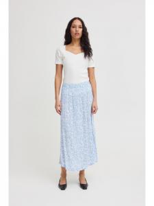 ICHI Юбка IHMARRAKECH Regular fit в цвете Della Robbia Blue Flower Aop
