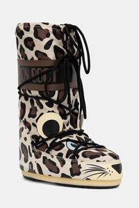 Детские зимние ботинки MB ICON ANIMAL Moon Boot, бежевый