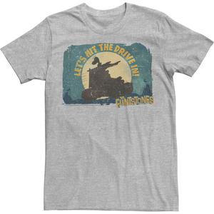 Мужская футболка The Flintstones Let's Hit The Drive In Licensed Character