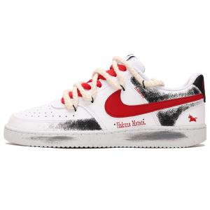 Nike Кроссовки для скейтбординга Court Vision 1 Abrasion Resistant Low top мужские черно-красные