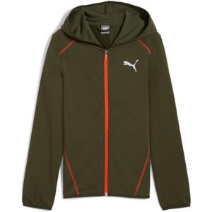 Толстовка Kapuzensweat Active Sports с капюшоном на молнии Puma, зеленый