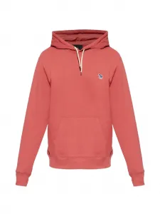 Худи с логотипом в виде зебры Ps Paul Smith, красный