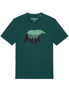 Футболка wat? Apparel, темно-зеленый