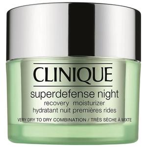 Ночной крем superdefense night recovery moisturizer hauttyp 1+2 Clinique, объем 50 мл
