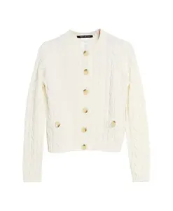 Овальный кардиган Pennyblack, белый