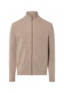 Толстовка Nils Sundström Zip-up sweatshirt, Camel Sand/Camel