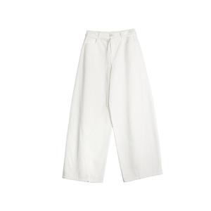 ELLE Джинсы Women's White Moderate Straight Fit