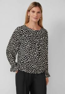 Блуза s.Oliver Blouse, Schwarz/Black