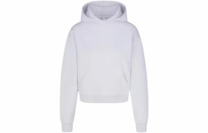 SKIMS COTTON FLEECE CLASSIC HOODIE Толстовка с капюшоном Женская Светлый серый меланж