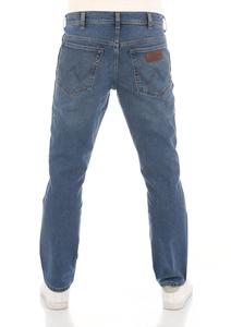 Джинсы Wrangler Texas Slim Stretch slim, синий