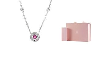 HMZ Ожерелье из стерлингового серебра 925 пробы для женщин