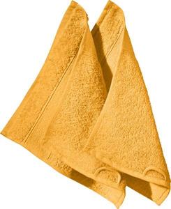Мини-полотенца Erwin Müller 2er-Pack 35446, 30x1x30 см цвет sonnengelb