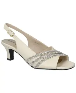 Женские босоножки на каблуке Teton Dress Easy Street, коричневый/бежевый