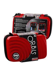 BULLS Чехол для дротиков Orbis HS Carbon, сумка для дротиков, коробка для дротиков, отделение для хранения стрел, чехол для дротиков красного цвета