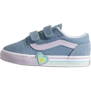 Old Skool Support низкие детские ботинки для малышей Vans, синий
