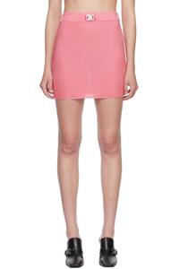 Юбка-мини с пряжкой 1017 Alyx 9Sm, розовый