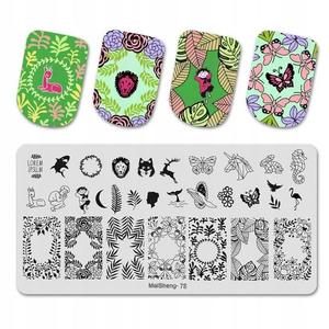 Пластина для штампа для ногтей, Tojato