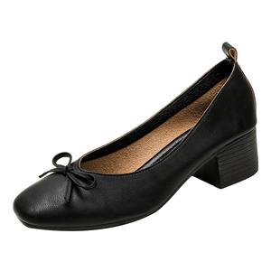 Женские туфли на высоком каблуке JIUXINGDAO, Black