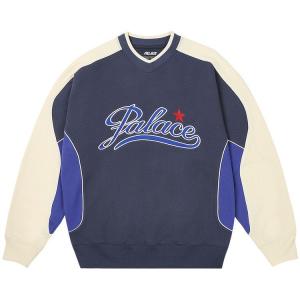 Свитер Palace Star Script Crew, Navy