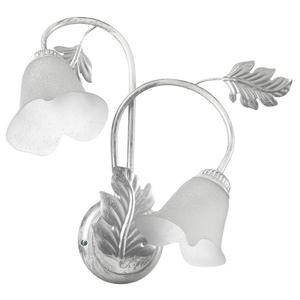 Настенный светильник ONLI Marilena, сатиновое стекло / железо - 2 лампы