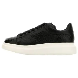 Alexander McQueen Мужские повседневные низкие туфли большого размера, черные