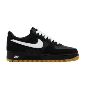Кеды Nike Air Force 1 '07 LV8 'Black Gum', черный