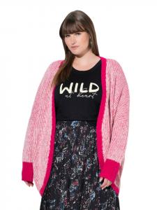 Ulla Popken Кардиган с летним ягодным ароматом