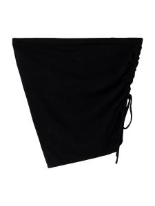 Вязаный топ Bershka, черный