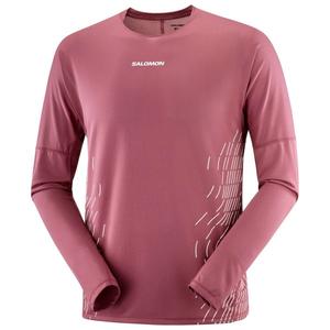 Футболка Sense Aero L/S GFX - Running Shirt Salomon, мультиколор