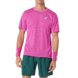 ASICS Теннисный топ Men's Numbers Cherry Blossom Crew Neck Moderate