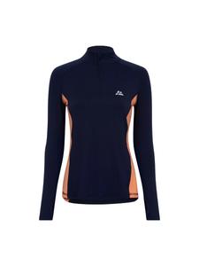 Рубашка performance DANISH ENDURANCE Half Zip, темно-синий