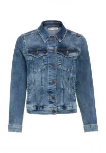 Джинсовая куртка с отложным воротником Street One, синий