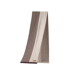 Шарф из 100% овечьей шерсти унисекс ELLE, бежевый coffee camel