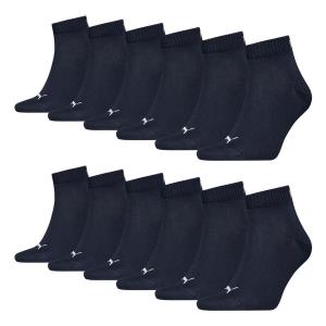 PUMA Носки четвертного размера, 6 пар, мягкие, удобные, мужские, женские, унисекс - мягкий хлопок