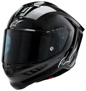 Шлем Supertech R10 Carbon Alpinestars, черный