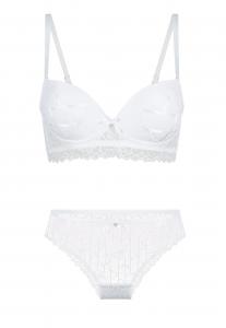 LingaDore Комплект нижнего белья Push-up в белом цвете