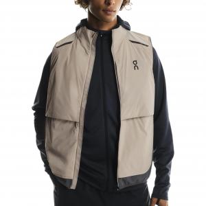 On Ветровка Weather Vest для мужчин Desert/Eclipse Black