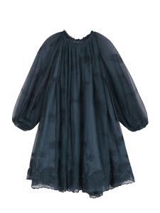 Платье Angel из тюля для девочки в темно-синем цвете JNBY