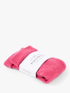 Перчатки без пальцев из переработанного кашемира из коллаборации с Turtle Doves Celtic & Co., вишня в цвету