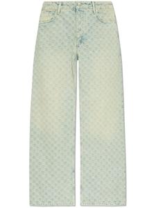 Джинсы с монограммой MISBHV, синий