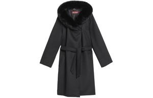 MaxMara Женское черное пальто Black, Black