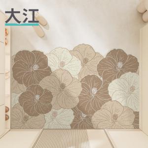 Dajiang Ковер 80х150 см для входной двери, грязеотталкивающий, ароматизированный, с шелковой петлей для дома и улицы